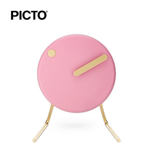  ĐỒNG HỒ ĐỂ BÀN PICTO Flamingo Pink 