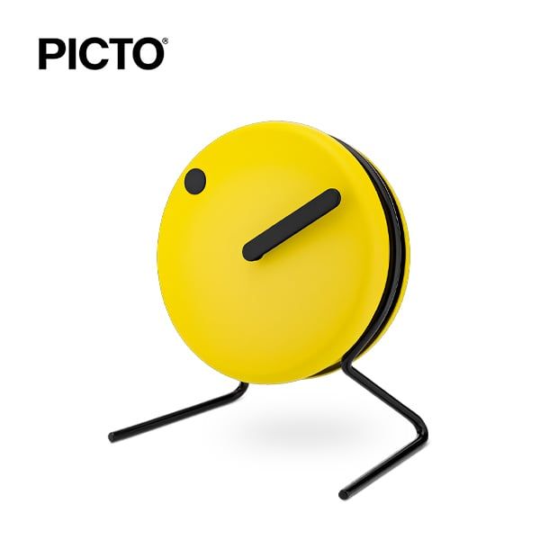 Đồng hồ để bàn PICTO Sunny Yellow 