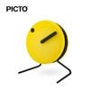  Đồng hồ để bàn PICTO Sunny Yellow 
