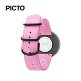  ĐỒNG HỒ PICTO Grey & Pink Dial / Pink Reef Recycled Strap 