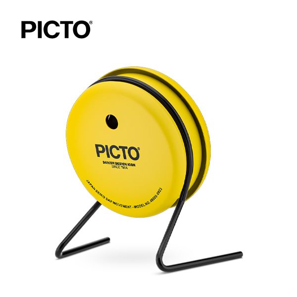  Đồng hồ để bàn PICTO Sunny Yellow 