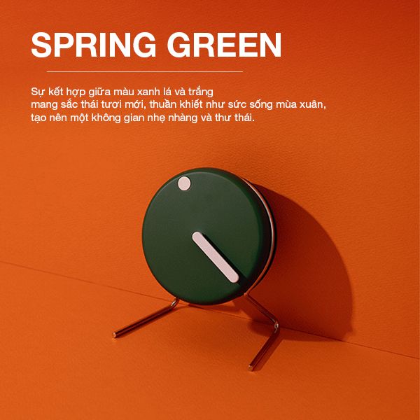  Đồng hồ để bàn PICTO Spring Green 