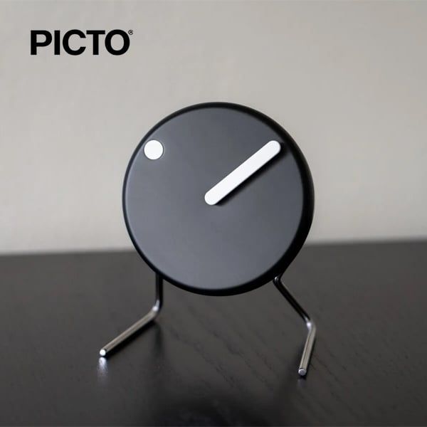  Đồng hồ để bàn PICTO Cosmic Black 