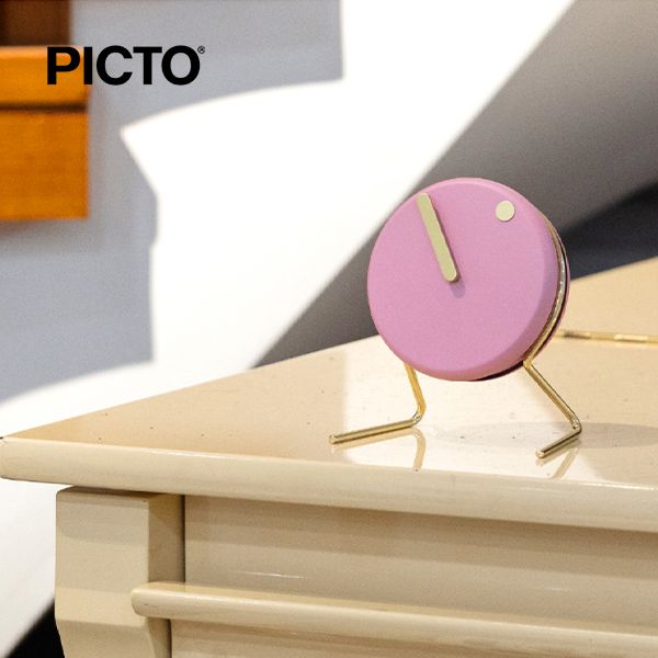  ĐỒNG HỒ ĐỂ BÀN PICTO Flamingo Pink 