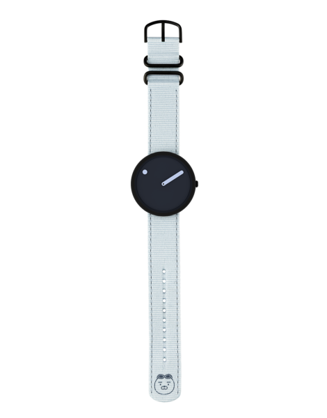  Đồng Hồ PICTO x Kakao Friends Ryan 40mm – Mặt Xanh, dây Xanh Tái Chế 