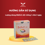 BIDIVIT AD - Bổ Sung Vitamin A, D - Hộp 100 Viên