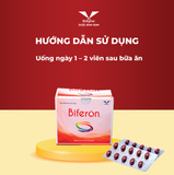 BIFERON - Viên Sắt Bổ Máu - Hộp 100 Viên