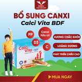 CALCI VITA - BDF 10Ml - Ống Uống Bổ Sung Calci Cho Người Lớn