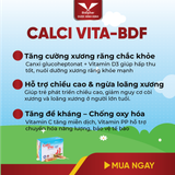 CALCI VITA - BDF 10Ml - Ống Uống Bổ Sung Calci Cho Người Lớn
