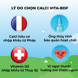 CALCI VITA - BDF 10Ml - Ống Uống Bổ Sung Calci Cho Người Lớn