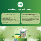 Combo Giải Độc Gan - Cà Gai Leo Sấy Khô & Trà Túi Lọc Kim Ngân Hoa An Toàn Biormed