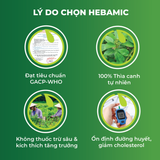 HEBAMIC - Viên Tiểu Đường - Lọ 60 Viên