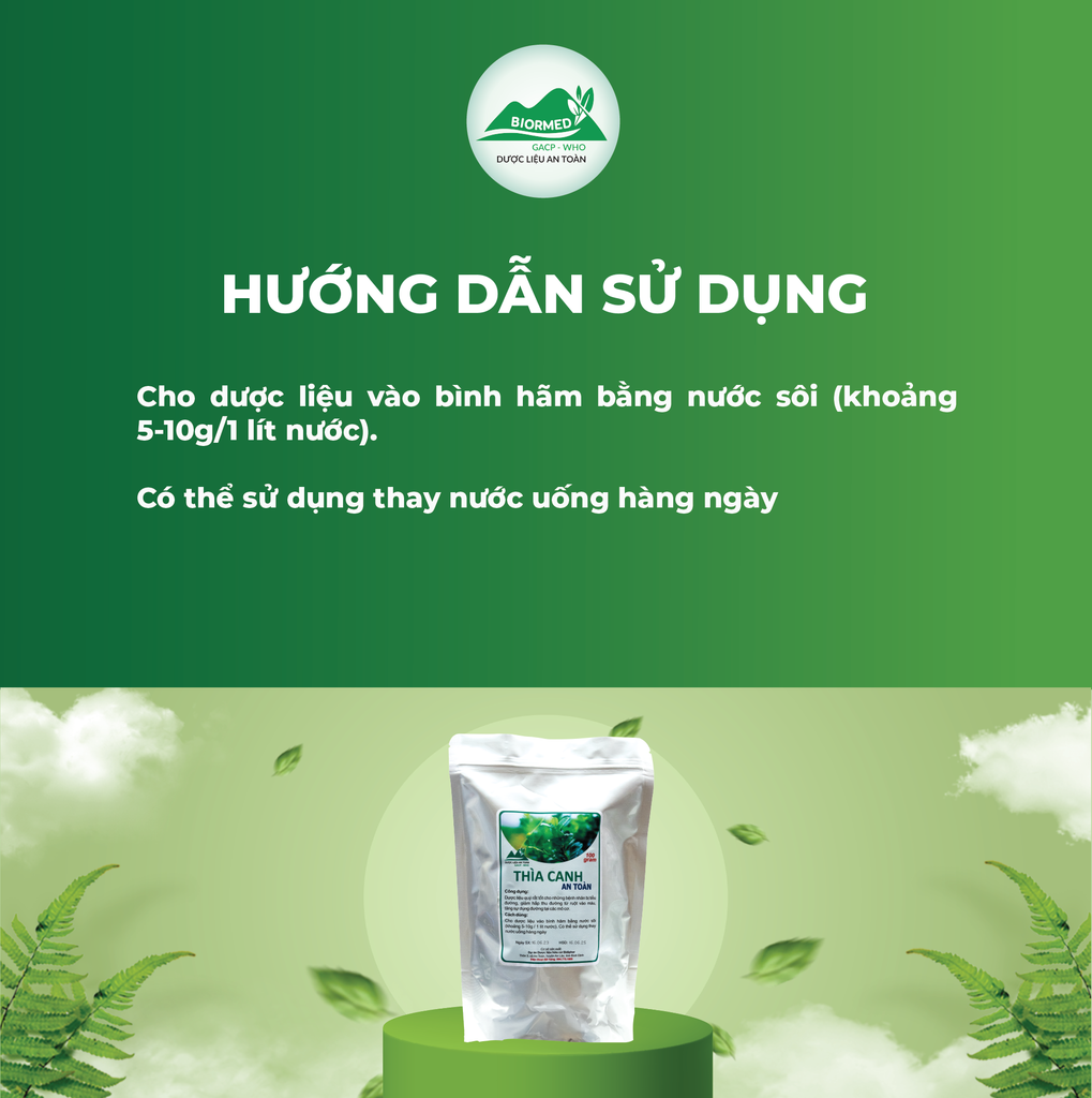 Thìa Canh Ủ Men Sấy Khô An Toàn Biormed 100g