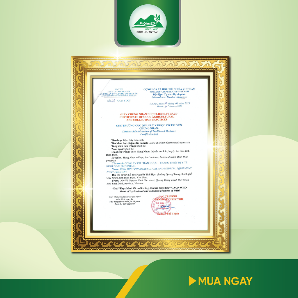 Thìa Canh Ủ Men Sấy Khô An Toàn Biormed 100g