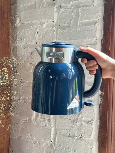 Ấm siêu tốc 2 lớp Cool touch Kaiyo 1.5L