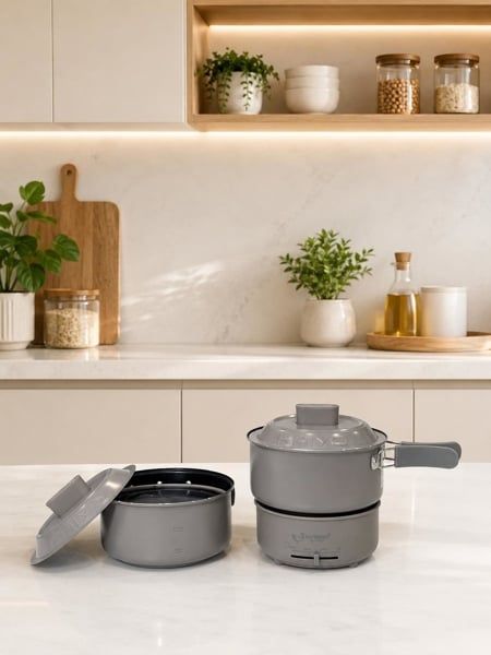 NỒI LẨU ĐIỆN DI ĐỘNG ĐA NĂNG KAIYO, DUNG TÍCH 2.0L, MODEL KPP-065 ( có kèm đế điện) Giá 950k giảm còn 595k ạ