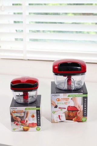 Xay tỏi ớt Kaiyo cầm tay màu đỏ