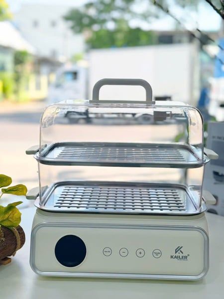 Nồi Hấp Điện Đa Năng 2 Tầng Kailer KL-H18