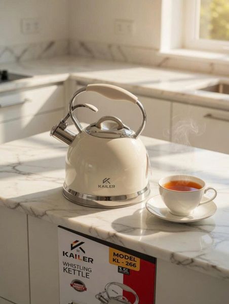 Ấm Đun Bếp Từ Cao Cấp 3,5L KAILER 266