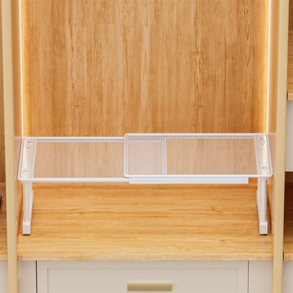 [KHUNG THÉP] Kệ khung thép chia ngăn tủ quần áo chắc chắn, điều chỉnh được kích thước