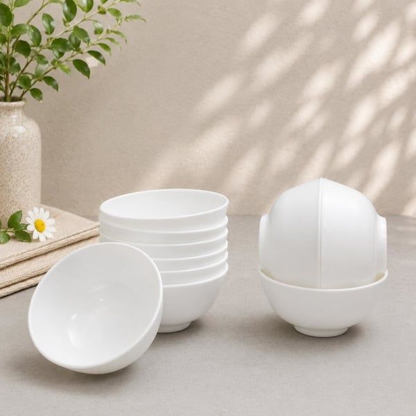 Set 10 bát cơm Opal Kaiyo KCT-5219 - size 11.2 x 5.4cm