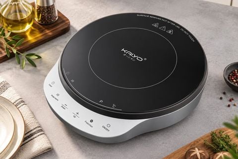 BẾP TỪ ĐƠN LÕI ĐỒNG DÁNG TRÒN KAIYO, MODEL KIH-426