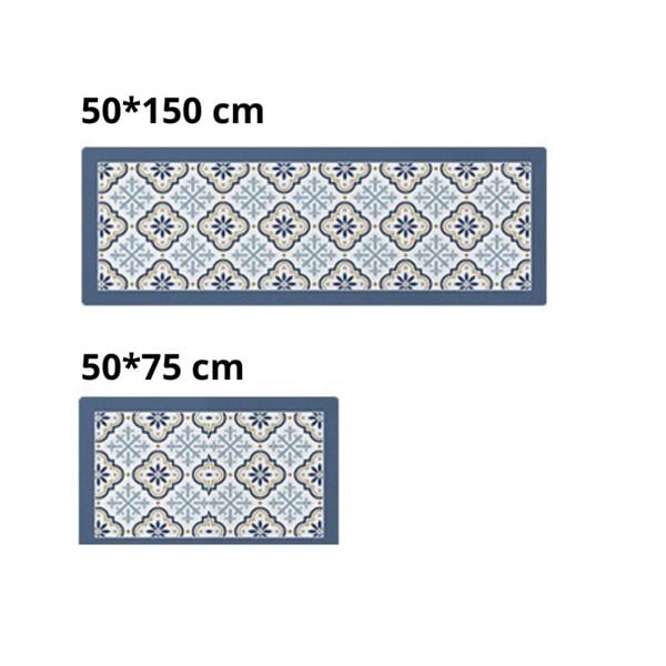 Bộ thảm bếp 3 Lớp chống thấm dễ lau 45*60 và 45*150cm