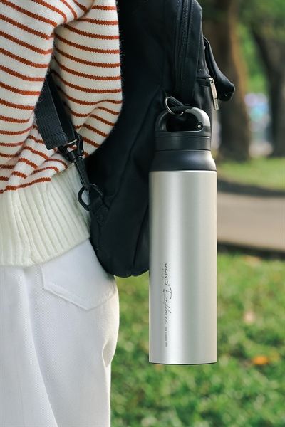 Bình giữ nhiệt chân không inox 304 Kaiyo 800ml có móc treo