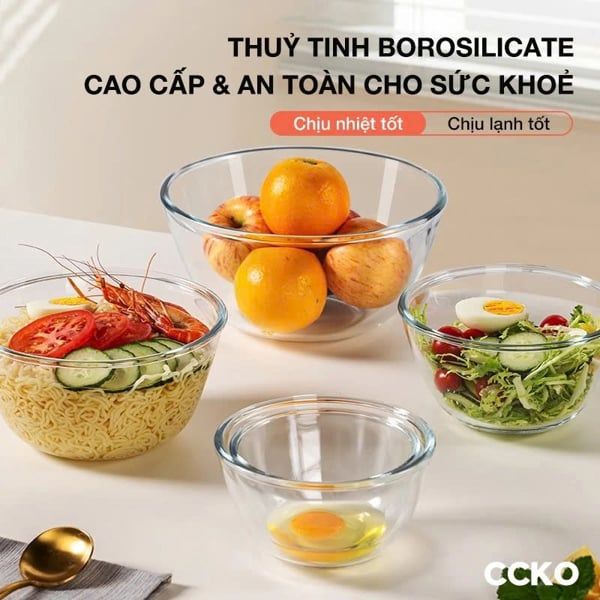Tô, Bát thủy tinh dày dặn chịu nhiệt CCKO