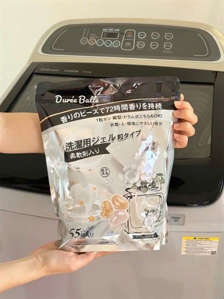 Túi 65 viên giặt xả Duree Balle 3 TRONG 1 HƯƠNG HOA