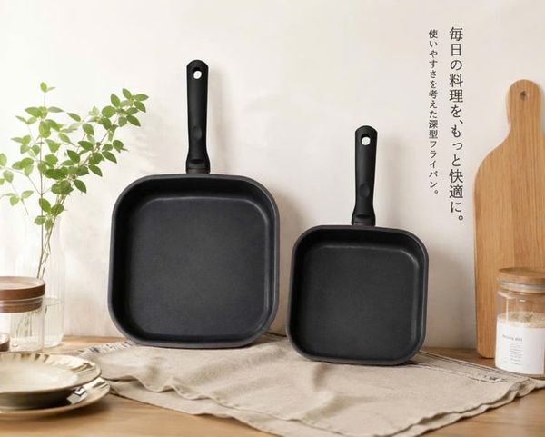 Chảo vuông sâu lòng chống dính Daikin cao cấp Kakusee