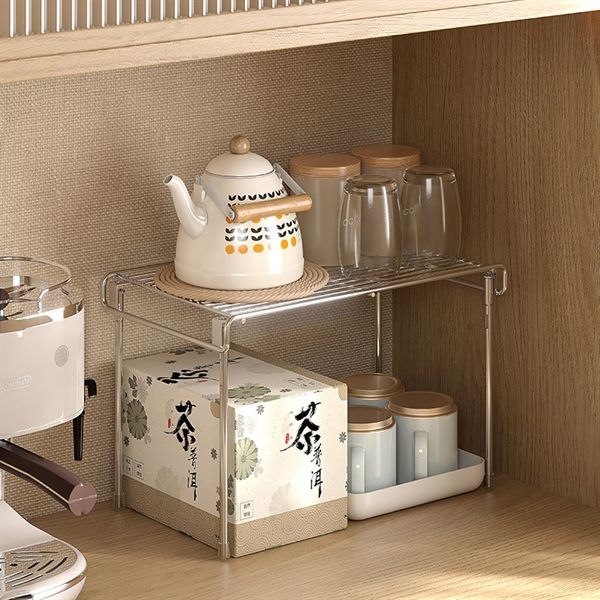 Kệ inox INOSIN chắc chắn tải trọng cao để đồ bếp có thể xếp nhiều tầng