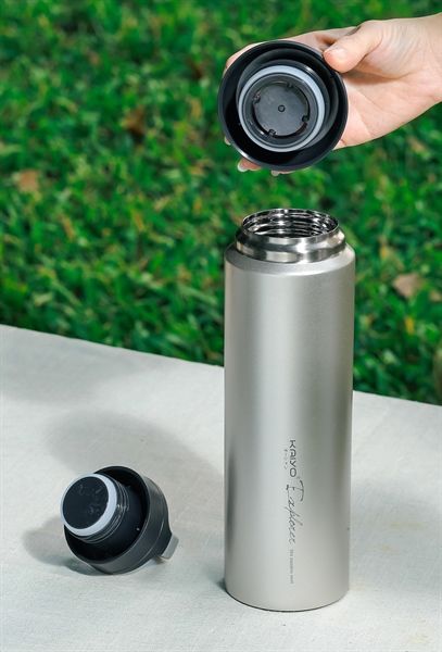 Bình giữ nhiệt chân không inox 304 Kaiyo 800ml có móc treo