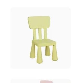 Bàn ghế nhựa trẻ em Voi Vuông