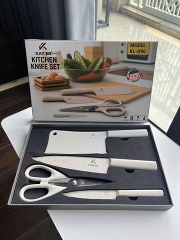Bộ dao kéo cao cấp Kailer Kl-D96 ( bộ 4 món)