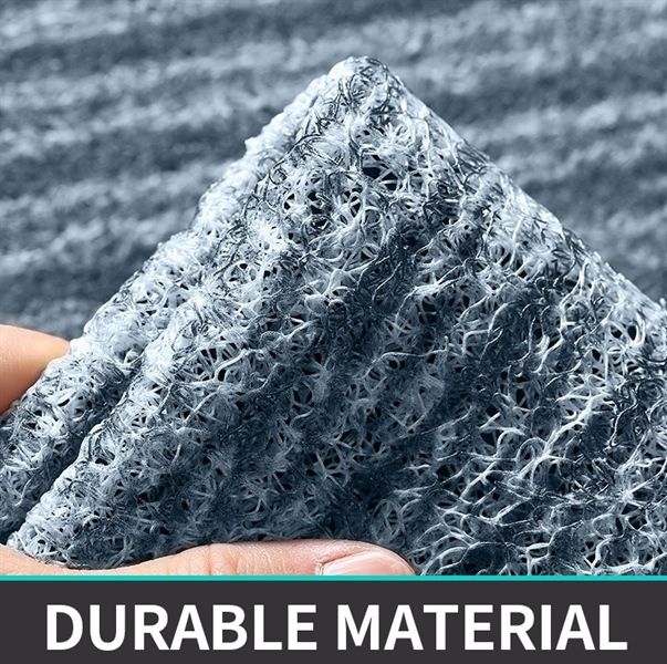 Thảm sợi rối chùi giầy dép cửa ra vào dạng sóng chất liệu PVC