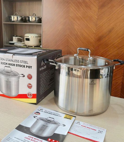 Nồi luộc gà 16L KAILER KL-2211 (30cm)