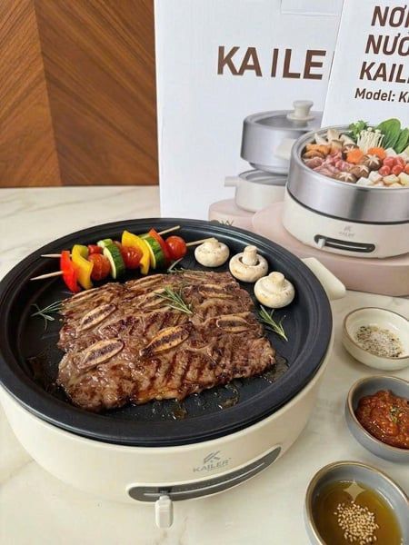 NỒI LẨU - NƯỚNG ĐA NĂNG KAILER KL-LN01