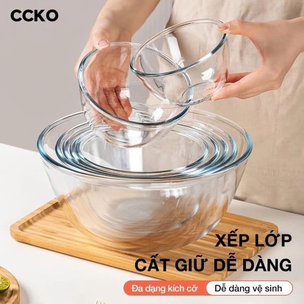 Tô, Bát thủy tinh dày dặn chịu nhiệt CCKO