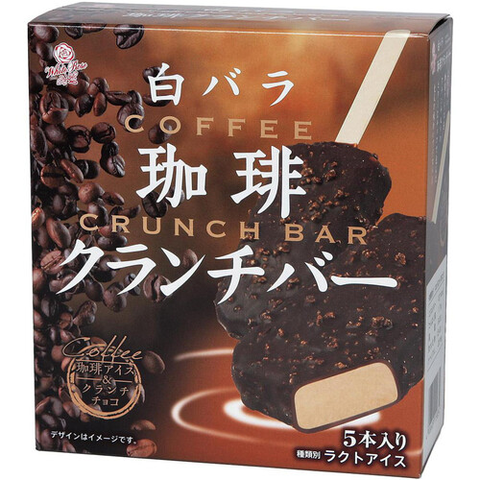 [COMING SOON] Kem Que Vị Cà Phê Sirobara 「白バラ珈琲クランチバー」