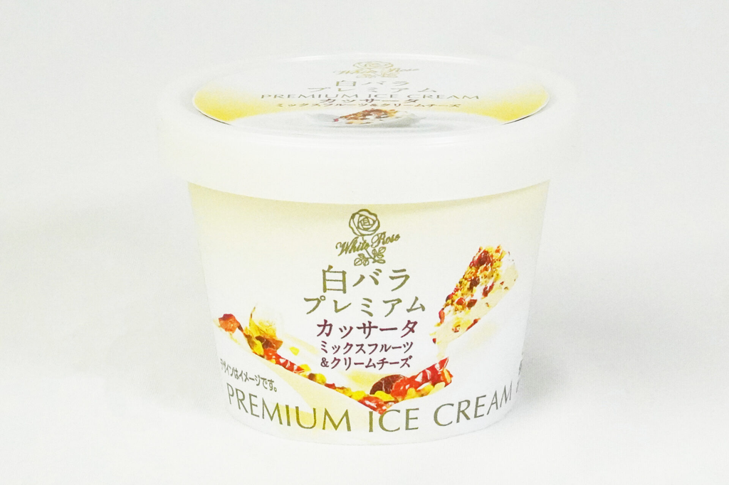 [COMING SOON] Kem Cassata Cao Cấp Vị Trái Cây & Kem Phô Mai「白バラプレミアム　カッサータ ミックスフルーツ＆クリームチーズ」