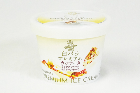[COMING SOON] Kem Cassata Cao Cấp Vị Trái Cây & Kem Phô Mai「白バラプレミアム　カッサータ ミックスフルーツ＆クリームチーズ」