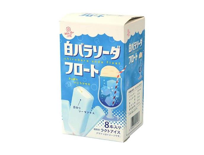 [COMING SOON] Kem Vị Soda Kem Sữa Sirobara「白バラソーダフロート」