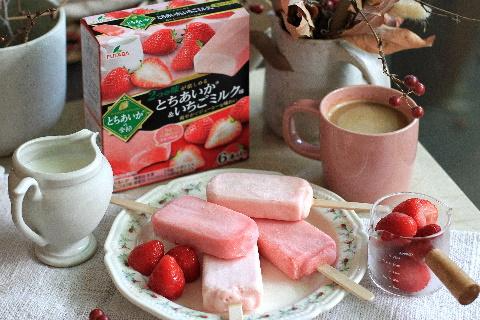 Kem Sữa Dâu Tây Tochiaika「とちあいか＆いちごミルク」