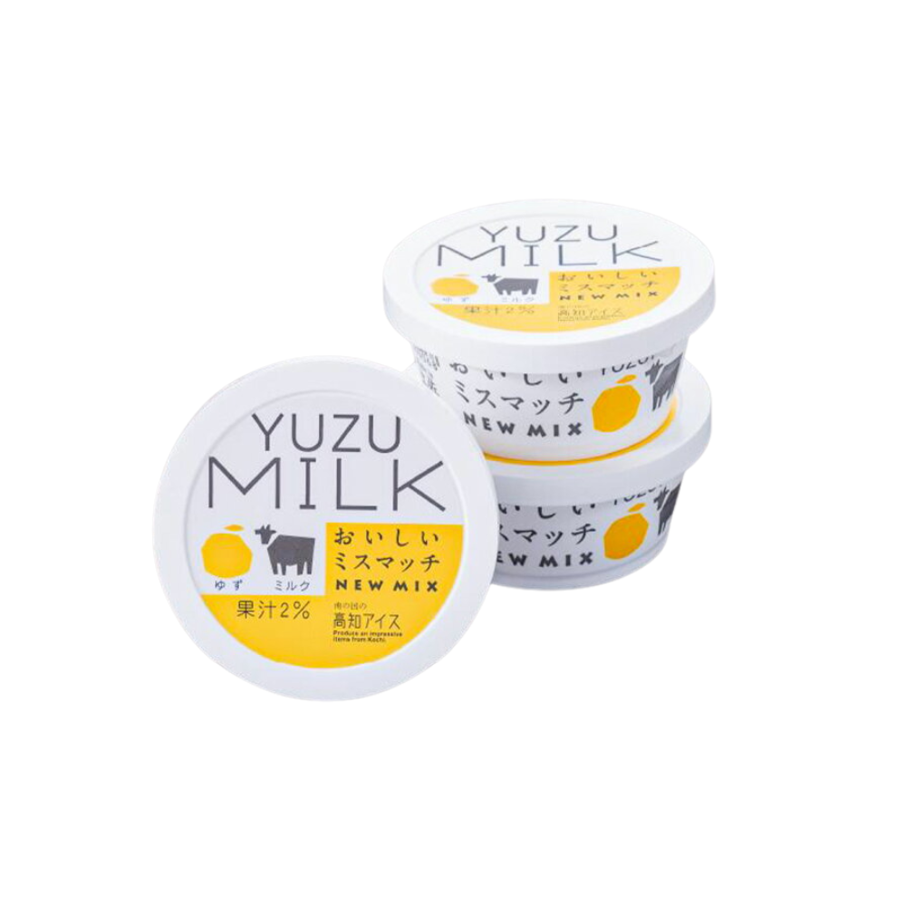 Kem Vị Yuzu Sữa「ゆずミルクアイス」