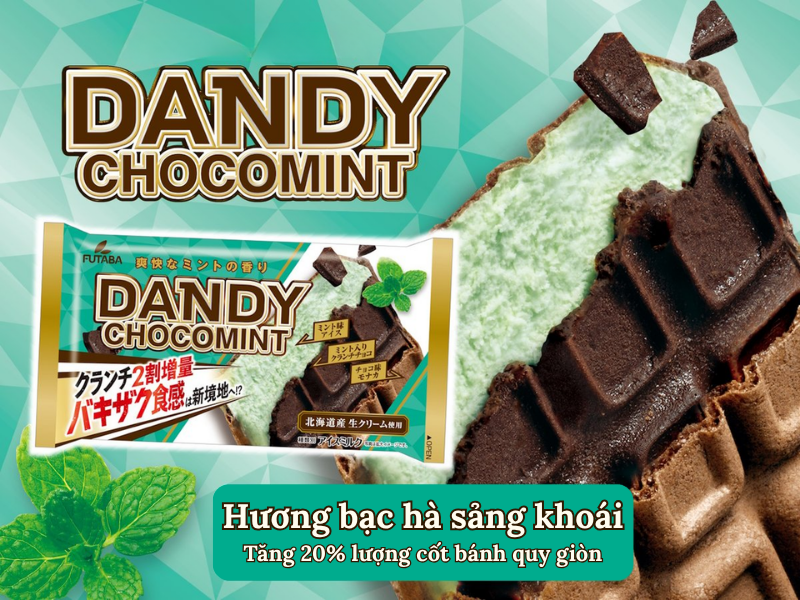 [COMING SOON] Kem Chocolate Bạc Hà Sacre「ダンディーチョコミント」
