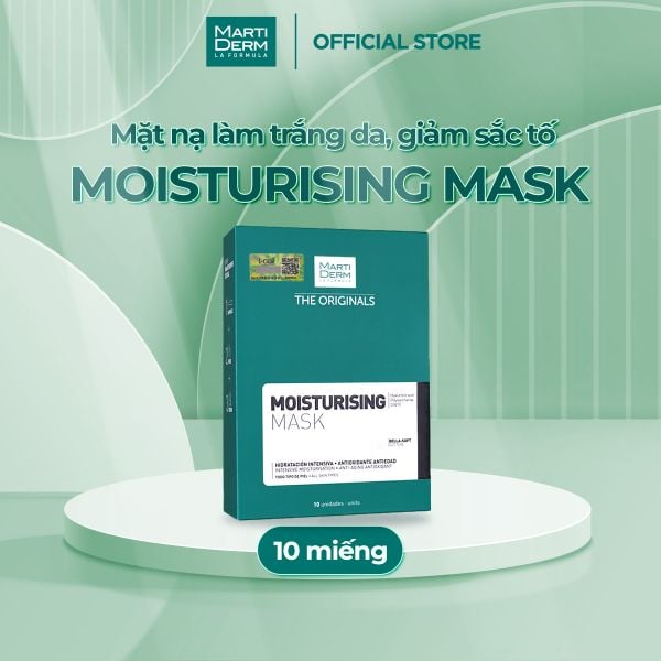  Mặt Nạ Dưỡng Ẩm Chuyên Sâu - MartiDerm The Originals Moisturising Mask (10 miếng) 