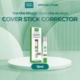  Bút Che Khuyết Điểm & Làm Giảm Mụn - MartiDerm Acniover Cover Stick Corrector (15ml) 