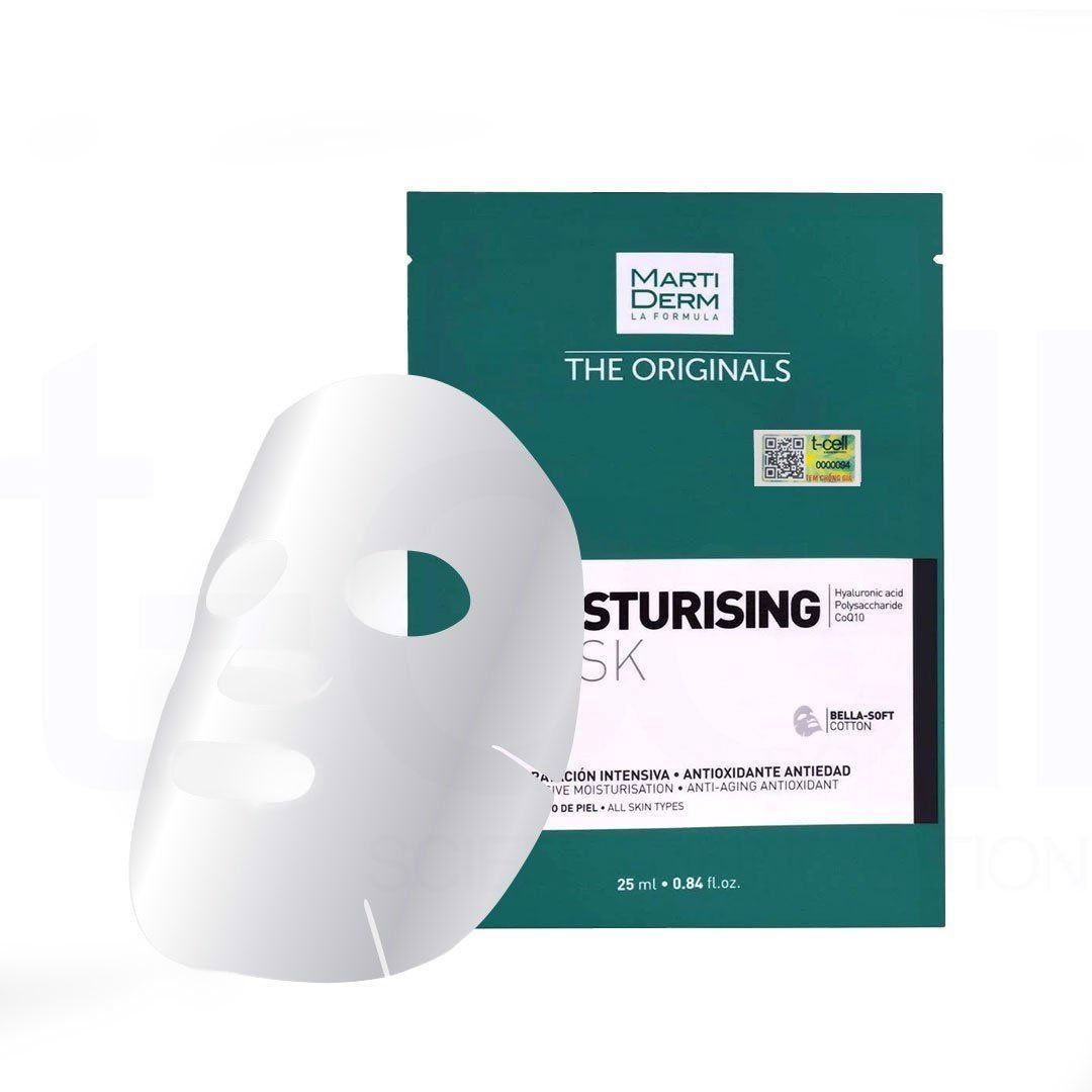  Mặt Nạ Dưỡng Ẩm Chuyên Sâu - MartiDerm The Originals Moisturising Mask (10 miếng) 