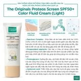  Kem Chống Nắng Ngừa Sạm Nám MartiDerm The Originals Proteos Screen SPF50+ Color Fluid Cream (Light) (40ml) 